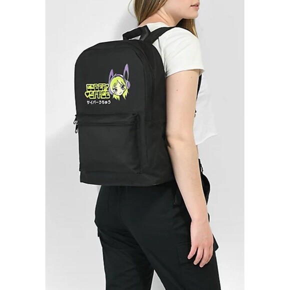 A.Lab Handbags - A.LAB Cyberspace Black Backpack 19L Anime Techwear Streetwear Bag ZUMIES